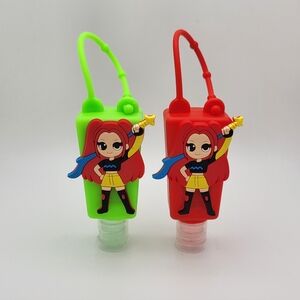 K-POP DEMON HUNTERS Hand Sanitizer Bag Charms NEW 2-Pack MIRA